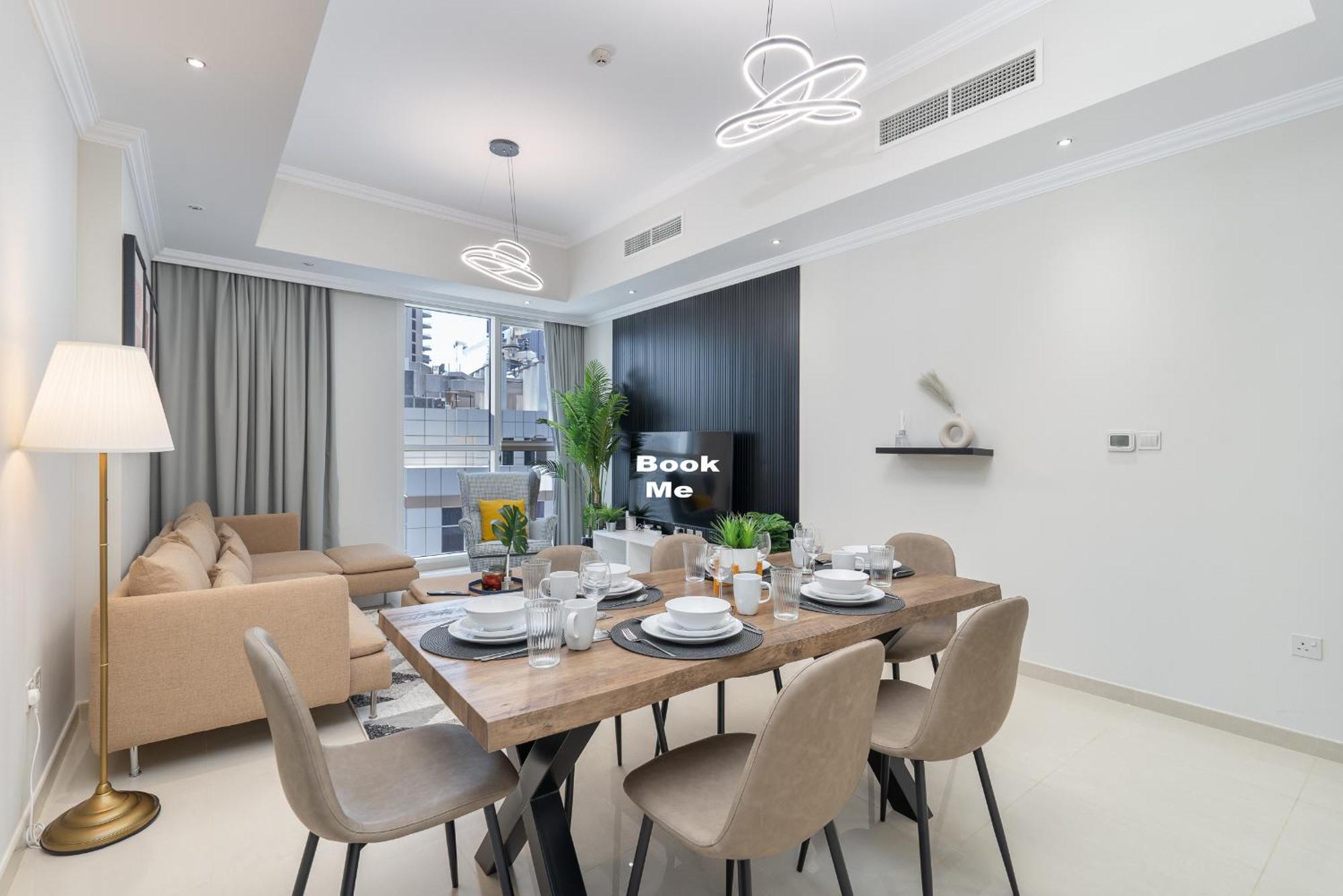 Апартаменти Heaven Crest Downtown - And 1 Bedroom 2 Minute Walk To Mall And Burj Khalifa