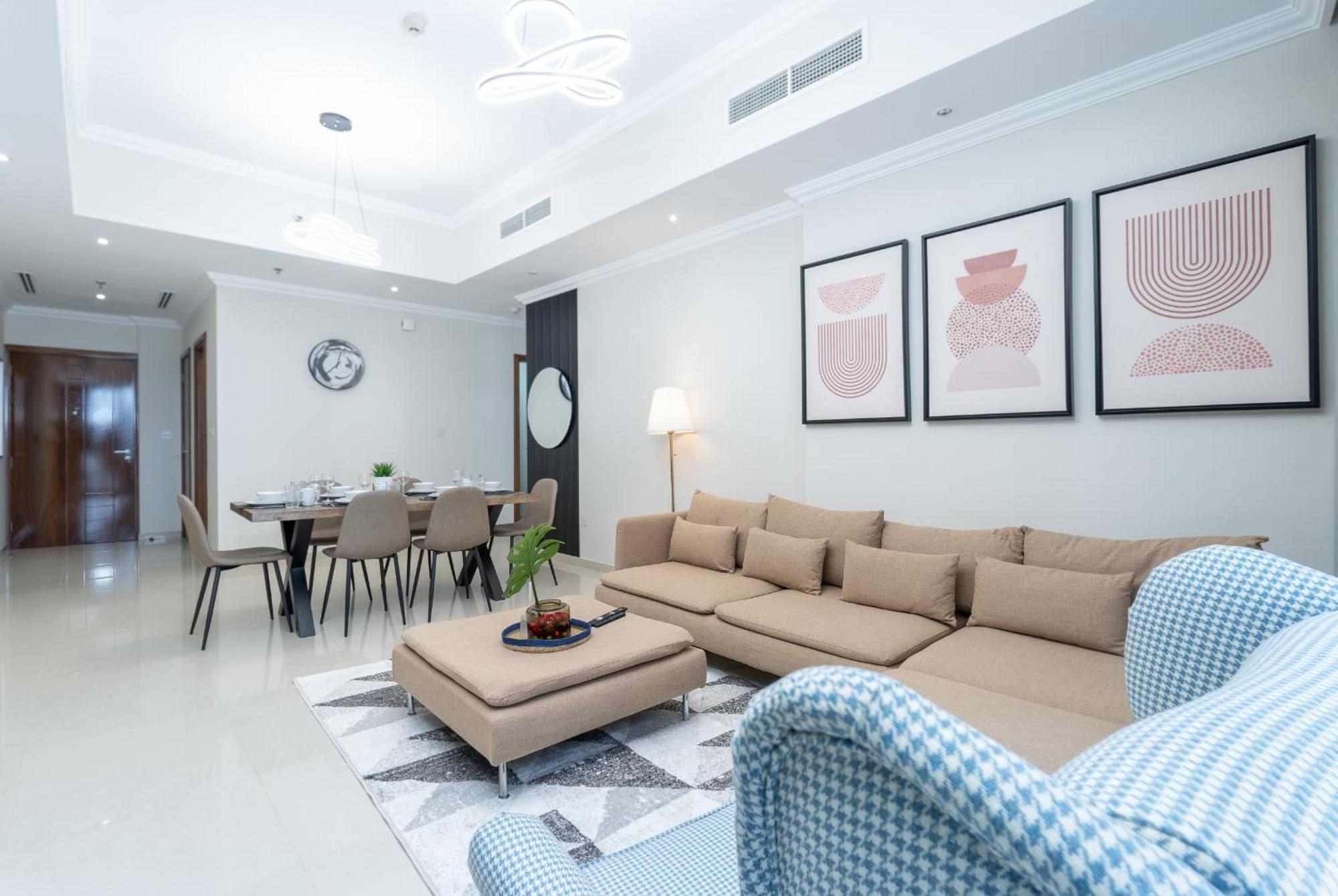 Heaven Crest Downtown - And 1 Bedroom 2 Minute Walk To Mall And Burj Khalifa Апартаменти Дубай