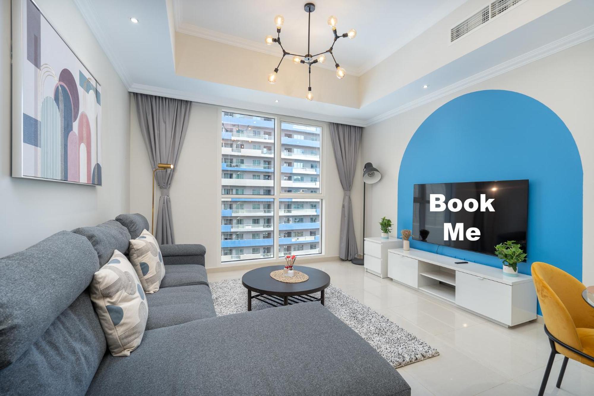 Heaven Crest Downtown - And 1 Bedroom 2 Minute Walk To Mall And Burj Khalifa Апартаменти Дубай