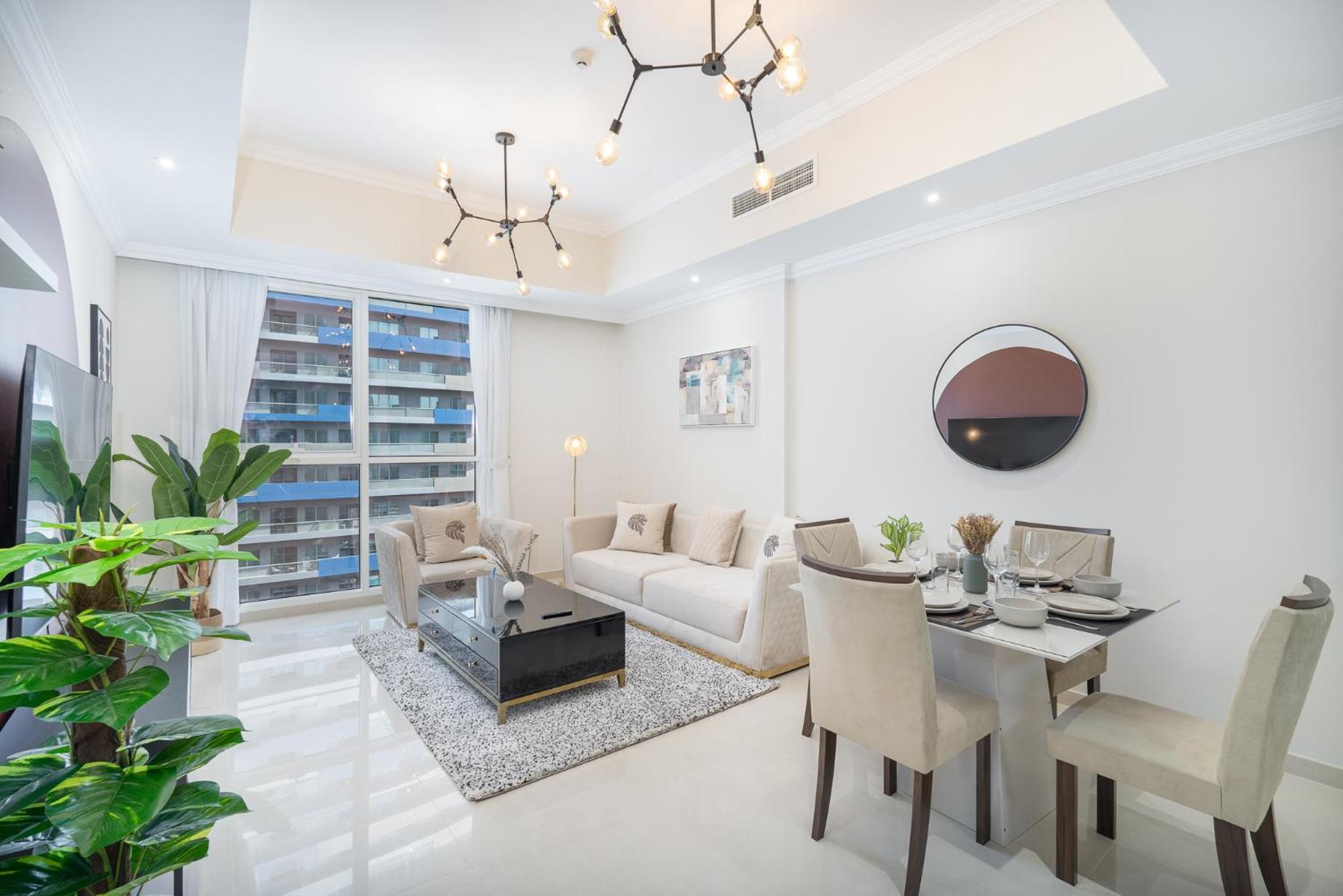 Heaven Crest Downtown - And 1 Bedroom 2 Minute Walk To Mall And Burj Khalifa * Дубай