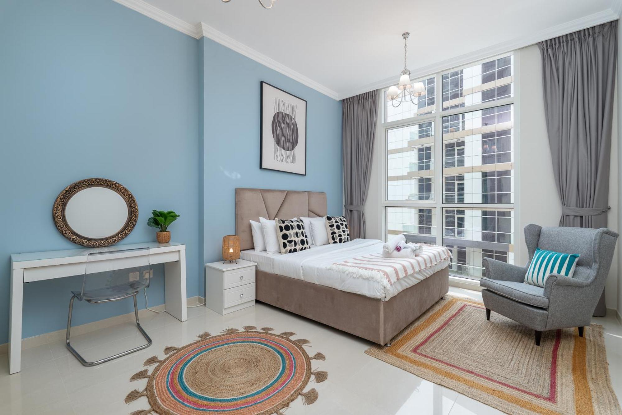 Heaven Crest Downtown - And 1 Bedroom 2 Minute Walk To Mall And Burj Khalifa Апартаменти Дубай
