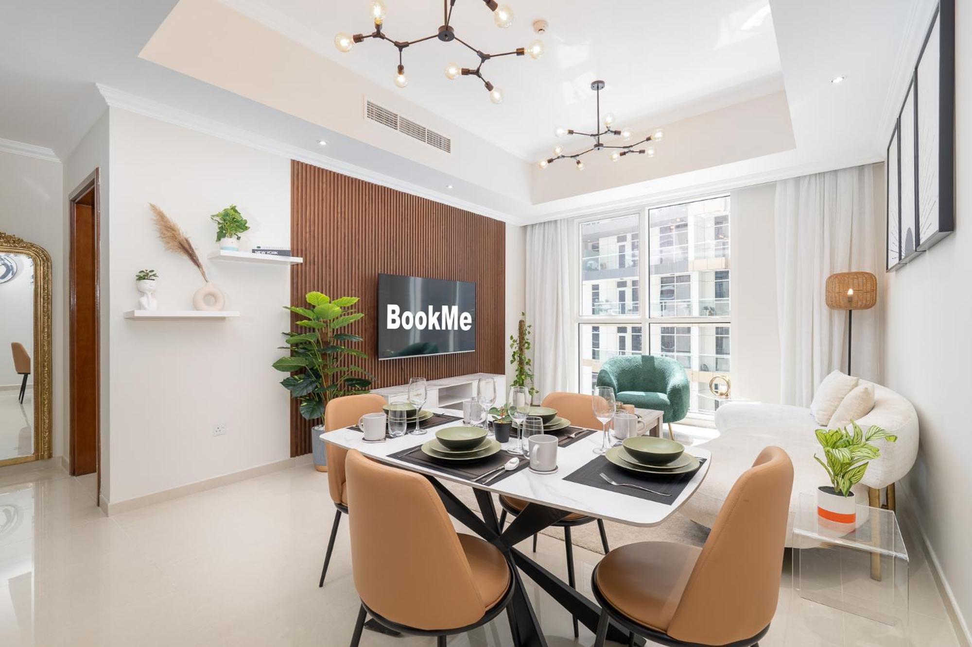 Heaven Crest Downtown - And 1 Bedroom 2 Minute Walk To Mall And Burj Khalifa Апартаменти *