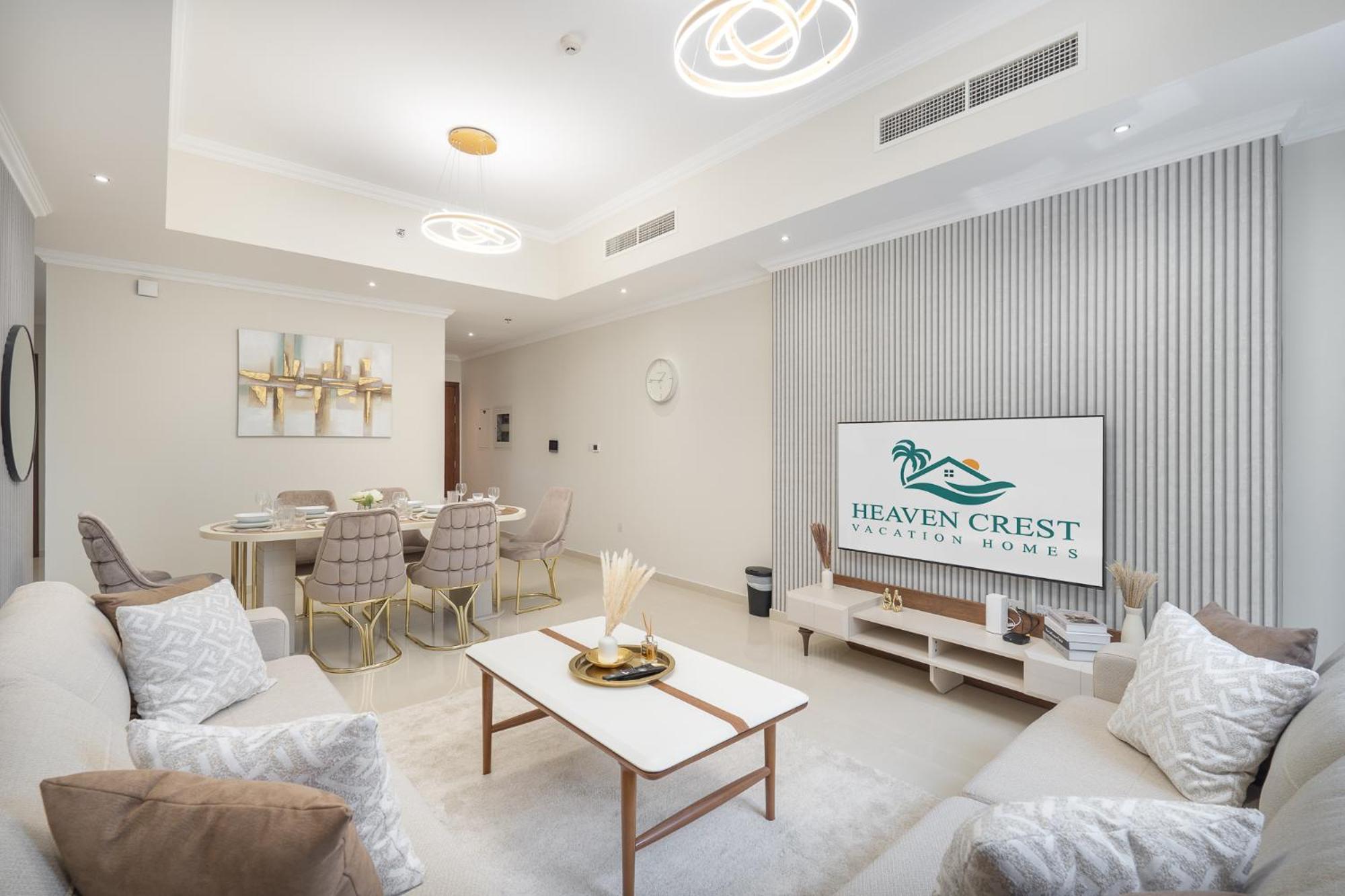 Heaven Crest Downtown - And 1 Bedroom 2 Minute Walk To Mall And Burj Khalifa Апартаменти