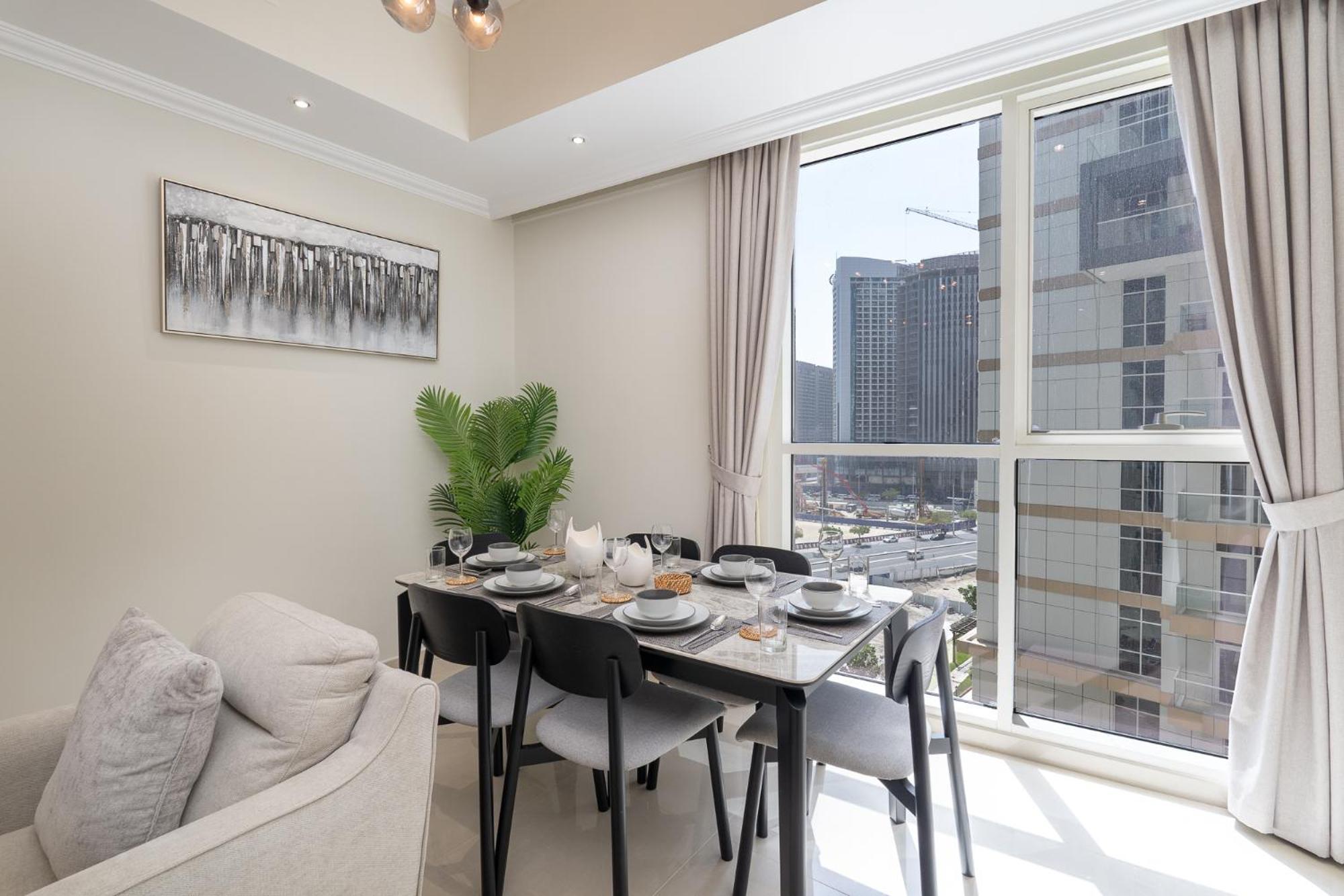 Heaven Crest Downtown - And 1 Bedroom 2 Minute Walk To Mall And Burj Khalifa * Дубай