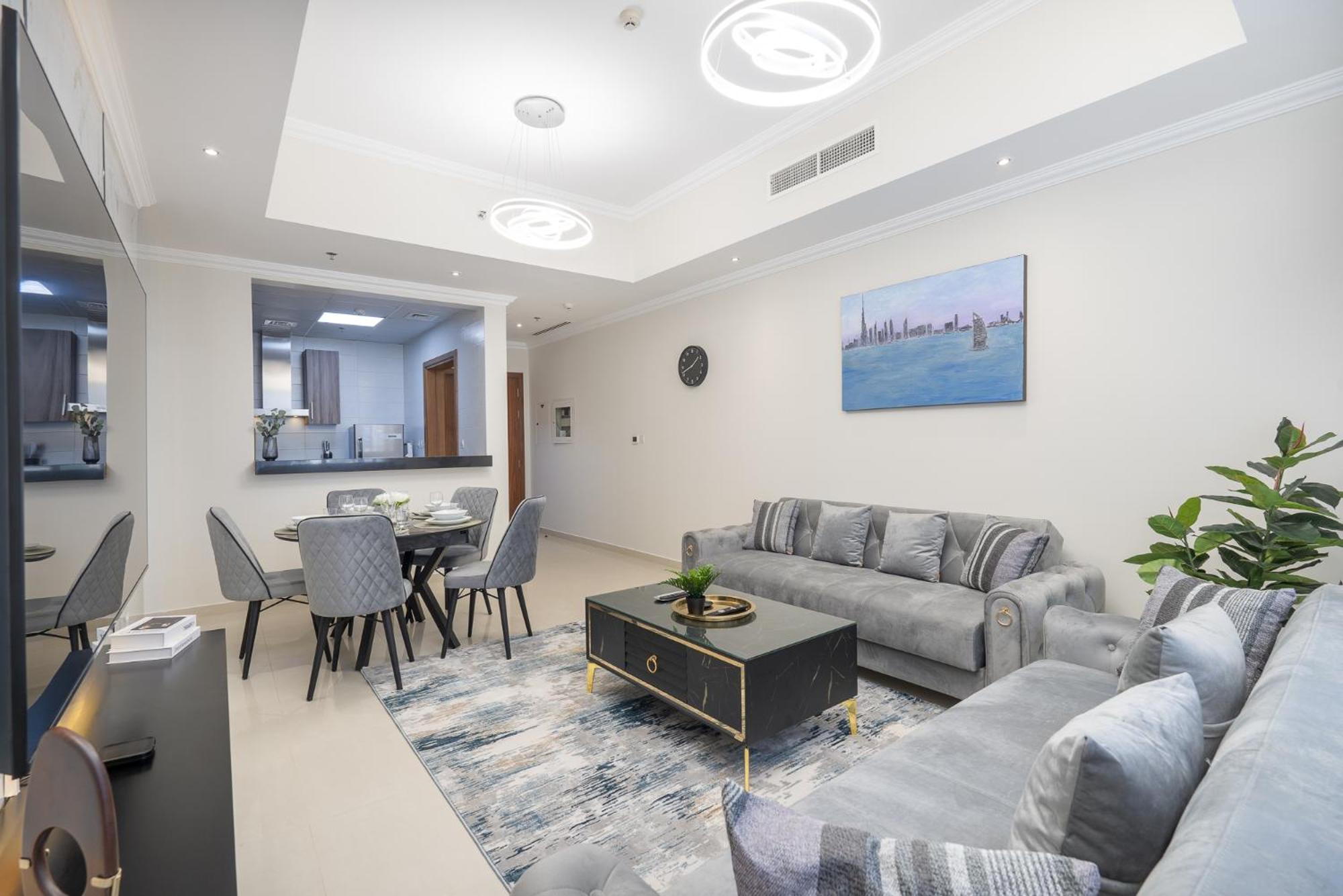 Heaven Crest Downtown - And 1 Bedroom 2 Minute Walk To Mall And Burj Khalifa Дубай