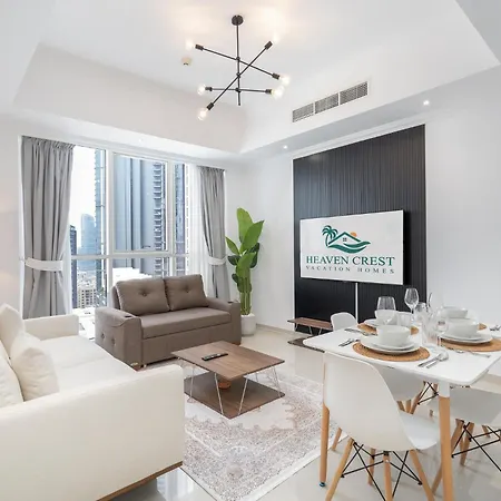 Heaven Crest Vacation Homes Downtown - Studio And 1 Bedroom Suites 2 Minute Walk To Dubai Mall And Burj Khalifa Екстер'єр фото