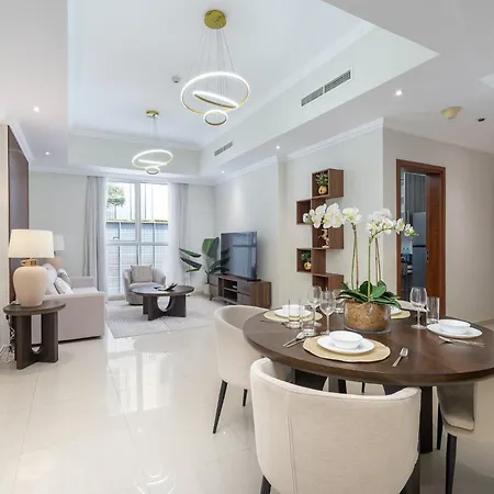 Heaven Crest Vacation Homes Downtown - Studio And 1 Bedroom Suites 2 Minute Walk To Dubai Mall And Burj Khalifa Екстер'єр фото