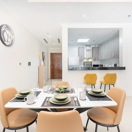 Heaven Crest Vacation Homes Downtown - Studio And 1 Bedroom Suites 2 Minute Walk To Dubai Mall And Burj Khalifa Екстер'єр фото