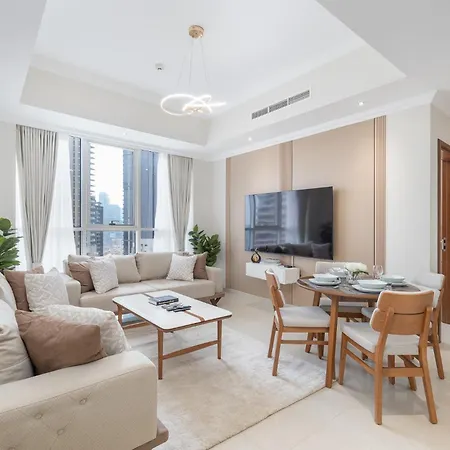 Heaven Crest Vacation Homes Downtown - Studio And 1 Bedroom Suites 2 Minute Walk To Dubai Mall And Burj Khalifa Екстер'єр фото
