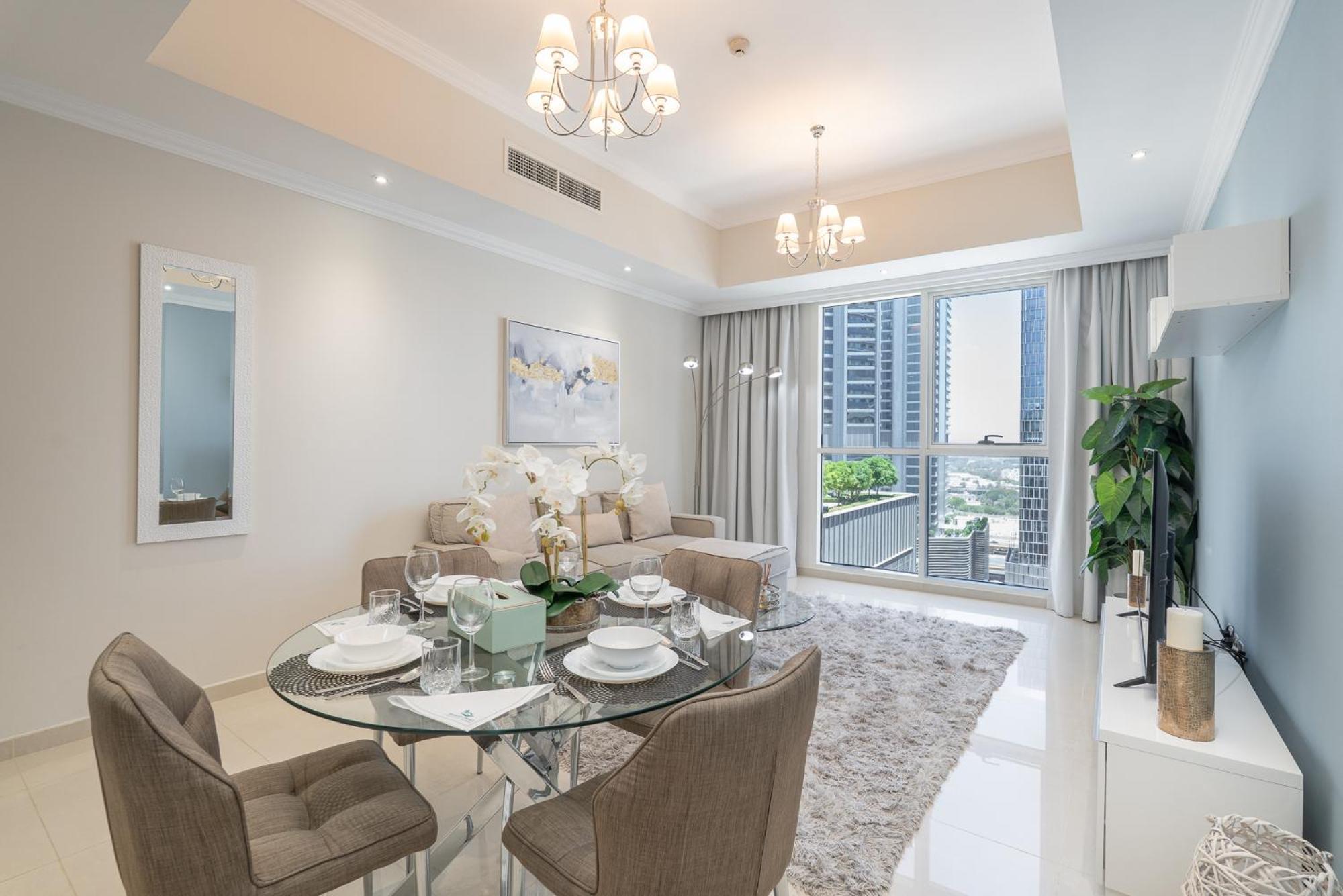 Heaven Crest Homes: Downtown Near Mall & Burj Khalifa अपार्टमेंट